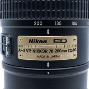NIKON AF FX 70-200/2.8 VR I